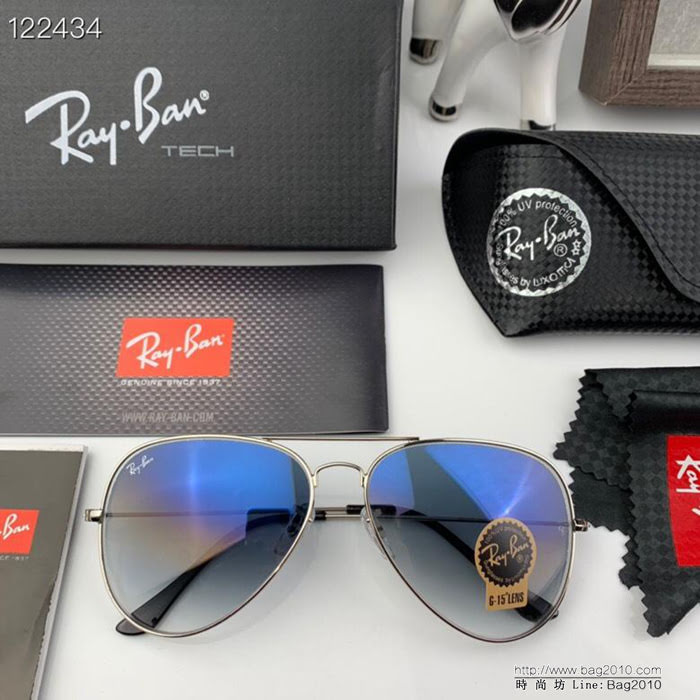 RAYBAN雷朋 3026 漸變玻璃鏡片 太陽鏡 高端大氣上檔次 男女同款   lly1111